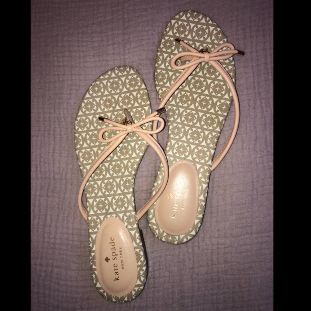 Kate Spade Pink Bow Sandal